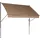 Klemmmarkise Style 150 cm braun