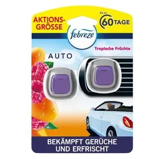 Febreze Autoduftspender CAR Tropische Früchte 2 St. 2 ml