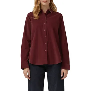 s.Oliver Feincord-Bluse mit Hemdkragen