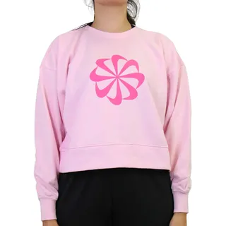 Nike Damen Damen Sweatshirt Icon Clash Dry Pt Tp Gd Sweatshirt, Pink Foam/Hyper Pink, L, CU5038