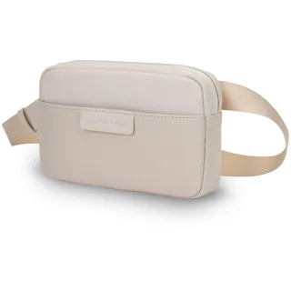 Kapten & Son Bauchtasche Bergen Crossbody Sandstone 0,8 L | Bauchtasche Damen & Herren | Handtasche Beige | Umhängetasche klein | ideal für Reisen, Alltag, City