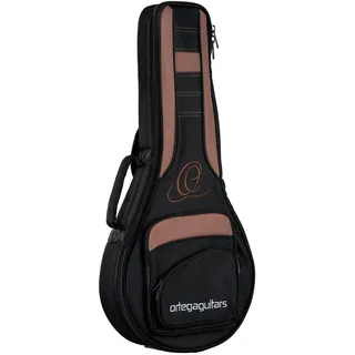 Ortega Guitars Pro Series Bag - Mandoline Tasche - Höhe 74 cm - Breiter Halsgurt - Schultergurte - Nylon, Schwarz (ONB-MA)