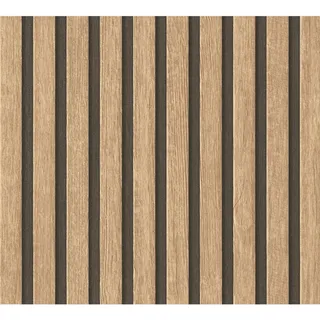 AS-Creation 3D-Panel Pop up Tapete 250 cm x 52 cm Beige-Braun