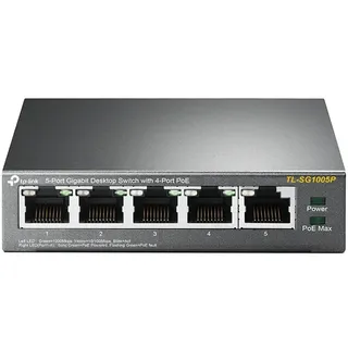 TP-Link TL-SG1005P 5x Port Switch Unmanaged PoE