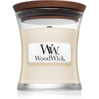 Woodwick White Tea & Jasmine Duftkerze 275 g beige
