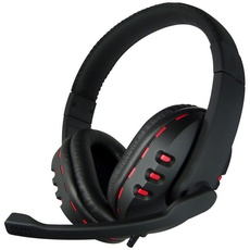 AvP G2 3,5 mm Headset in Schwarz und Rot