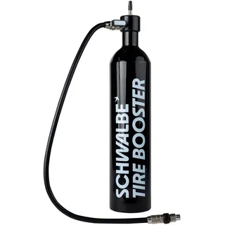 Schwalbe Tire Booster Fahrradpumpe - Schwarz/Transparent - Einheitsgröße