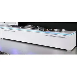 Höltkemeyer Line TV-Board Lowboard 150 cm Weiß Hochglänzend