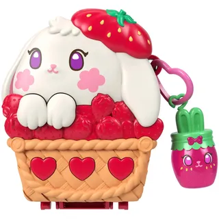 Polly Pocket Spielwelt "Erdbeerhäschen Schatulle", bunt