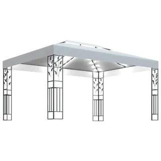 vidaXL Pavillon 4 x 3 m Weiß