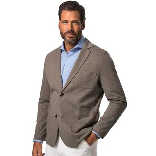 JP 1880, Herren, Große Größen, Sweat-Sakko, Flamm-Sweat, Revers, aufgesetzte Taschen