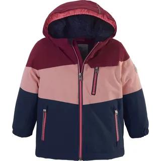 KILLTEC Unisex Fisw 3 Mns Jckt Skijacke Funktionsjacke mit Kapuze und Schneefang, brombeere, 74-80 EU