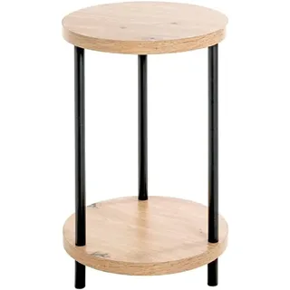 Haku-Möbel HAKU Möbel Beistelltisch eiche 30,0 x 30,0 x 50,0 cm