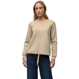 Street One Damen Sweatshirt mit Rippdetail