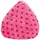 Fluffy Stars XL Sitzsack pink