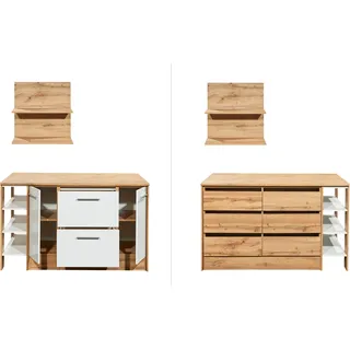 Respekta Kücheninsel Hilde 150 cm Weiß