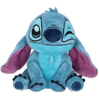 Stitch Spardose mit Knipoog – Kuschelige Plüsch-Spardose – Offizielles Lizenzprodukt – ca. 20 cm – Lustiges Zwinker-Design – Geschenk für Kinder & Fans