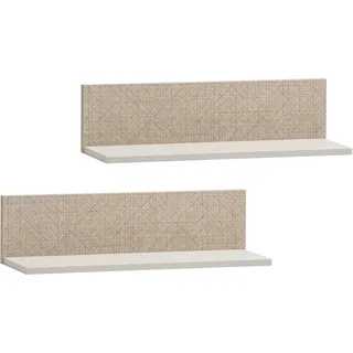 Schildmeyer Edno Wandregal 60 x 17,3 x 15,7 cm Beige