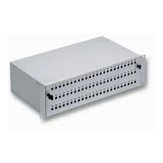 EFB 53640TS.4 Spleißbox 12SC(D) RAL9005, 1HE Front mit Teleskopauszug 53640TS4