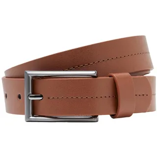 JACK & JONES Herren Jacvillum Belt Gürtel 12245751 ,Cognac ,95
