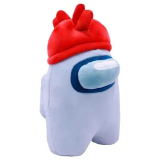 Merc Plüsch Among Us Weiß 18cm - Hellblau