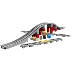 Bild von Duplo Eisenbahnbrücke und Schienen 10872