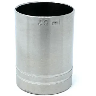 DanDiBo Messbecher Jigger 40 ml 4 cl 20983 , Metall , 3.8x5x3.8 cm , Barzubehör & Weinzubehör, Barzubehör