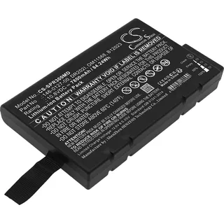 TECHTEK Akku Kompatibel mit [Spacelabs] ELS5, mCare300, mCare300D Ersetzt 146-0127-00, für 146-0130-00, für B12023, für DR202I, für OM11568