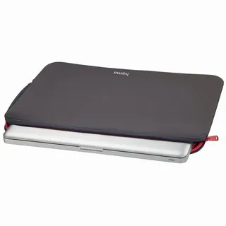 Hama Neoprene", bis 40 cm (15,6"), Notebooktasche«, rot