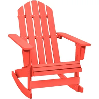 vidaXL Adirondack-Schaukelstuhl 70 x 70 x 92 cm braun