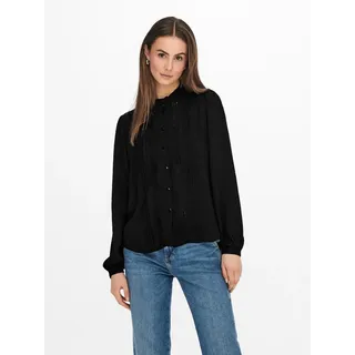 Jdy Rüschenbluse JDYELLIS L/S LACE SHIRT schwarz 38