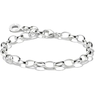 Thomas Sabo Charm-Armband Classic Charm Club Silber 925 X0031-001-12 Größe 21 cm