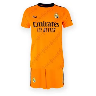 Air Val International Real Madrid 24/25 Weg Junior Set - Orange - 6 Jahre
