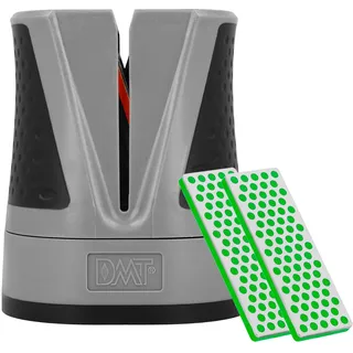 DMT SimpleSharp Classic Bundle Fein & Extrafein | Diamant Messerschärfer für rasiermesserscharfe Klingen mit perfektem Schleifwinkel | Schärft Messer beidseitig mit extraharten Diamant-Steinen