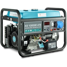 Bild Könner & Söhnen Stromerzeuger KS 10000E ATS - Generator Benzin 18 PS 4-Takt Benzinmotor mit E-Starter, Automatischer Spannungsregler 230V, Notstromautomatik, 8000 Watt, 1x16A, 1x32A Stromgenerator