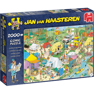 JUMBO Spiele Jan van Haasteren Camping im Wald (19087)