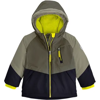 KILLTEC first instinct by killtec Kinder Skijacke/Funktionsjacke mit Kapuze und Schneefang FISW 31 MNS SKI JCKT, dunkeloliv, 110, 42253-000