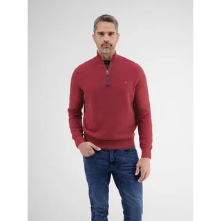 Lerros Strickpullover, mit Frontlogo-Prägung Lerros deep garnet red XXXL