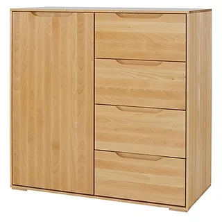 Massive Kommode Anrichte Sideboard Möbel Kommoden Echtholz Schränke Neu Schrank - Braun
