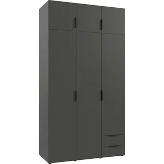 WIMEX Kleiderschrank Modena 120 x 225 x 54 cm Grau