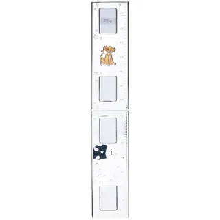 Valenti & Co. Disney Baby - König der Löwen Simba - Messlatte für Kinder mit Mehrfach-Bilderrahmen Ideal als Geschenk Dekoration Kinderzimmer