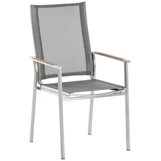 Niehoff Scalea Flex Hochlehner 57 x 62,5 x 100 cm silbergrau