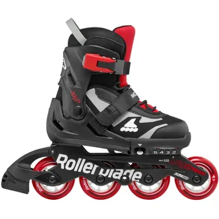 Rollerblade Microblade Schwarz/Rot 33-36,5