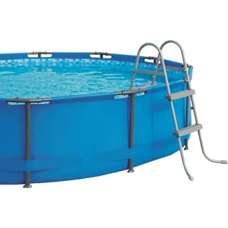 Bestway Poolleiter mit 2 Stufen Flowclear 84 cm - Grau
