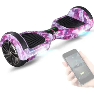 Bluewheel Hoverboard HX310s | 6.5" Vollgummireifen | LED-Scheinwerfer - Rosa