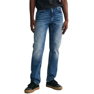 GANT für Herren. 1000261 Jeans - blau (32/32), Lässig, Baumwolle, Denim
