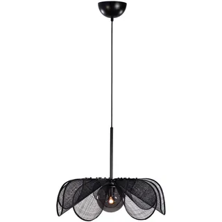 Markslöjd Pendelleuchte Styrka, Grau, schwarz, oval,oval, 63x50x63 cm beliebig kürzbar, Nur In Filialen Erhältlich