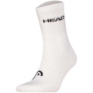 Kurzsocken HEAD "Socken HEAD ELEMENTS ALL SPORTS SHORT CREW 20P ECOM 20er Pack", Herren, Gr. 43-46, weiß, Obermaterial: 72% Baumwolle CO. 26% Polyester PES. 1% Polyamid PA. 1% Elasthan EL., Socken Kurzsocken
