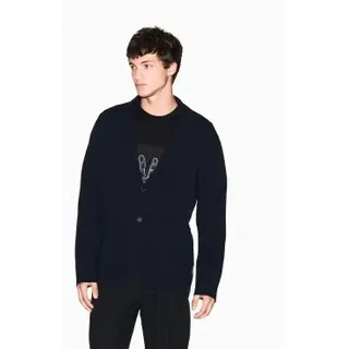 A|X Armani Exchange für Herren. XM000896AF16913UB101 Navy Form Blazer (XXL), Lässig, Viskose, Marine