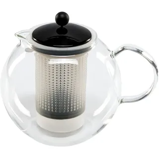 Bodum 1764815 Teekanne - Transparent / Black - One Size